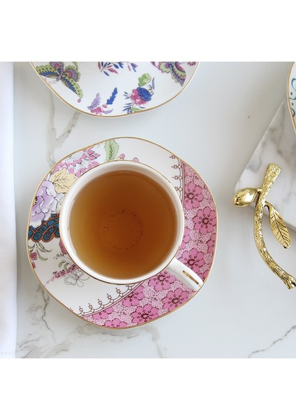 Avrupa Tarzı Ingilizce Öğleden Sonra Çay Seti Kemik Çini Kahve Fincanı Ve Daire Seti Siyah Çay Kupası Pastoral Retro | (Yurt Dışından) fiyatları
