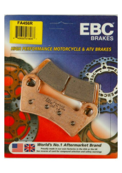 Fren Balatası Yarı Sinterli FA456R Polarıs Outlaw Rzr 570 800