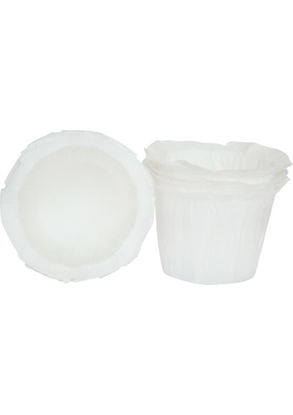 SunniMix Keurig K-Cup Için 100-PACK Tek Kullanımlık Kağıt Filtresi Kolay Kullanım Biyobozunur