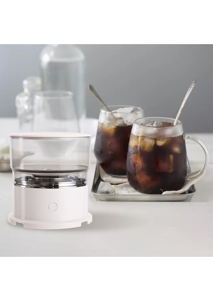 SunniMix Ev Kamp Kitabı Için Yarı Otomatik Kahve Makinesi Kahve Brewer(Yurt Dışından)