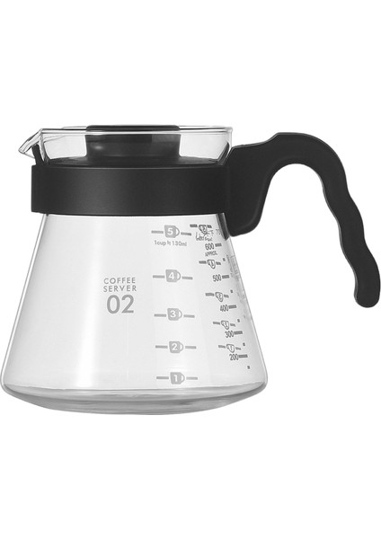 SunniMix Manuel Kahve Sunucusu Kahve Eşyaları Çay Kahve 600ML Için Kahve Makinesi Üzerinde Dökün