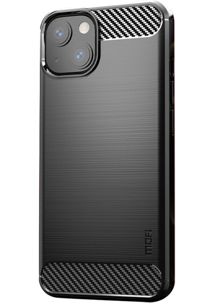 Iphone 13 Için Mofi Naziklik Serisi Tpu Kılıfı Siyah