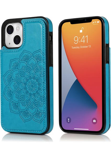 Iphone 13 Için Pu + Tpu Kılıfı Mavi fiyatları