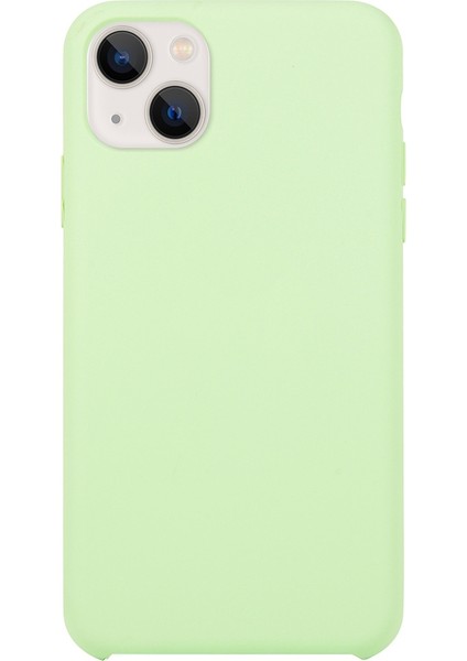Moda Silikon Kılıf iphone 13 Için Açık Yeşil