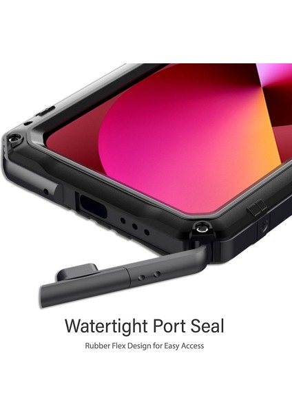 Metal + Silikon Telefon Kılıfı Için iPhone 13 Siyah modelleri