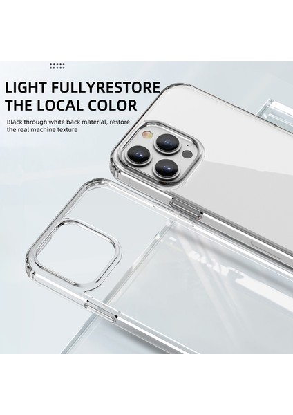 Ipaky Tpu + Pc Koruyucu Kılıf iphone 13 Için Siyah