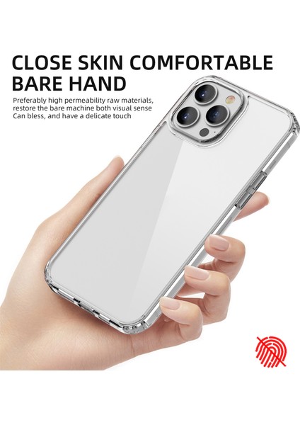 Ipaky Tpu + Pc Koruyucu Kılıf iphone 13 Için Siyah