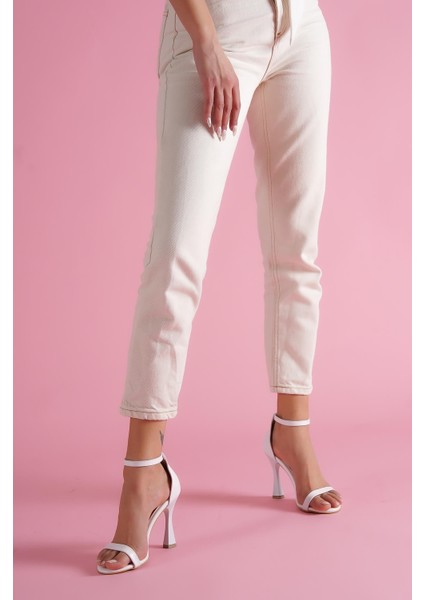 Lambo Beyaz Ince Topuklu Günlük Ayakkabı fırsatları