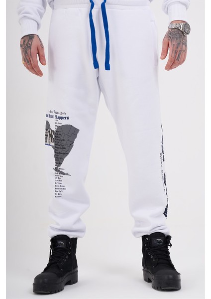 Ghetto Off Limits Eastside Jogger White