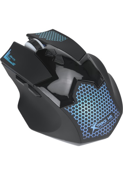 GM-216 7 Tuşlu Ayarlanabilir 7 Renkli Oyuncu Mouse