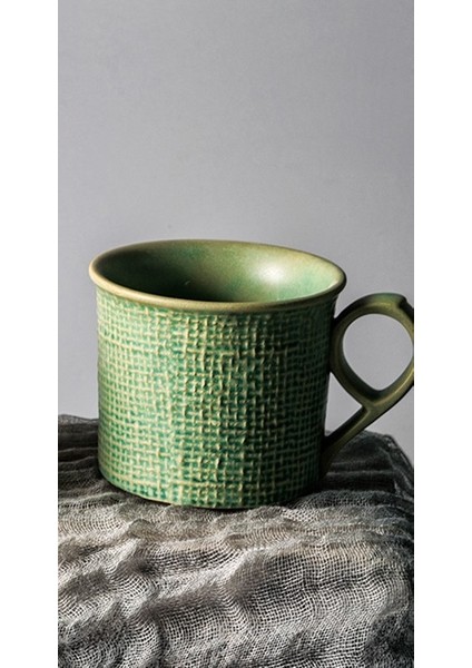Japon Stoneware El Yapımı Kahve Fincanı Tabağı Öğleden Sonra Çay Drinkware El Yapımı Küçük Zarif Espresso Latte Kahve Fincanı | Kahve Fincanı Ve Tabak Setleri (Yurt Dışından)