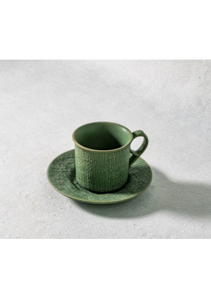 Retro Stoneware El Yapımı Kahve Fincanı Ve Tabağı Öğleden Sonra Çay Bardağı Ve Tabağı Seti El Yapımı Zarif Espresso Latte Kahve Fincanı | Kahve Fincanı Ve Tabak Setleri