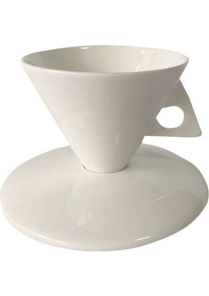 Espresso Fincan Kupası Seti 60 Ml Italyan Benzersiz Yaratıcı Çift Seramik Kahve Fincanı Ev Beyaz Çay Kupası Cofca Takımları | Teacups (Yurt Dışından)