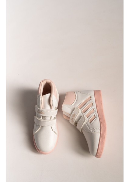 Beyaz Yanı Pudra Şeritli Cırtlı Bot modelleri