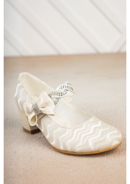 Topuklu Su Yolu Sedef Ayakkabı