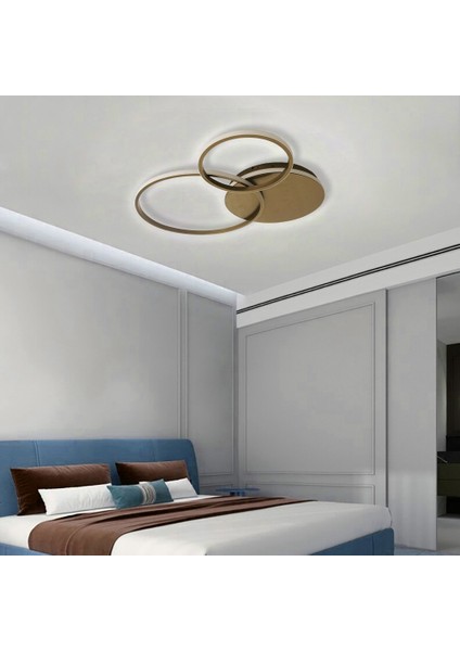 Circlander 45-35-25CM Üçlü Plafonyer LED Avize
