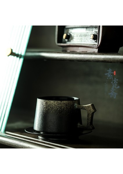 Vintage Porselen El Yapımı Kahve Fincanı Tabak İle Japon Drinkware Kupalar Kahve Fincanları Yaratıcı Espresso Bardaklar | Kahve Kupası Ve Tabak Setleri (Yurt Dışından)