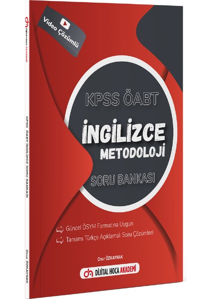 Öabt Ingilizce Öğretmenliği Metodoloji Video Çözümlü Soru Bankası