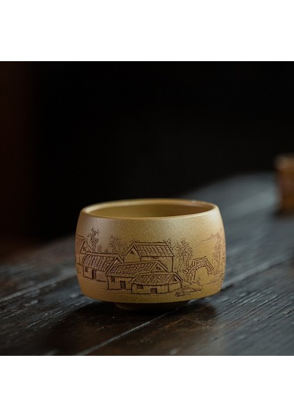 Ülke Kil Bardak Çay Bardağı Seti Teaware Kase Çay Töreni Kahve Kupaları Çin Çay Fincanı Yixing Kupalar | Teacups (Yurt Dışından)