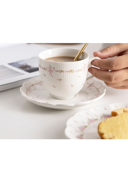Avrupa Tarzı Kahve Fincanı Seramik Öğleden Sonra Çay Çevre Dostu Lüks Türk Kahve Fincanı Seti Porselen Tazas De Cafe Drinkware 50 | Teacup Tabak Setleri (Yurt Dışından) modelleri