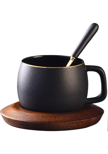 Seramik Kahve Fincanları Ve Dailer Phnom Penh Mat Öğleden Sonra Çay Black Espresso Parti Drinkware | Kahve Kupası Ve Tabak Setleri (Yurt Dışından)