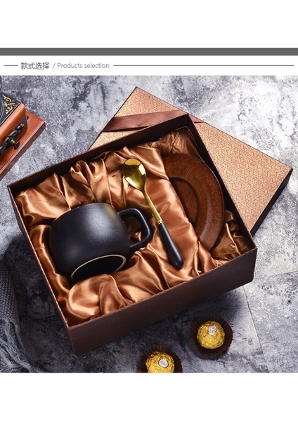 Seramik Kahve Fincanları Ve Dailer Phnom Penh Mat Öğleden Sonra Çay Black Espresso Parti Drinkware | Kahve Kupası Ve Tabak Setleri (Yurt Dışından)
