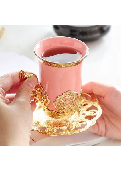 2/6 Adet Seramik Kahve Fincanı Ve Tabağı Set Luxuly Nordic Phnom Penh Fincan Fincan Seti Set Modern Basit Ev Süt Kupa Çay Bardak Hediye Setleri | Kupalar (Yurt Dışından)