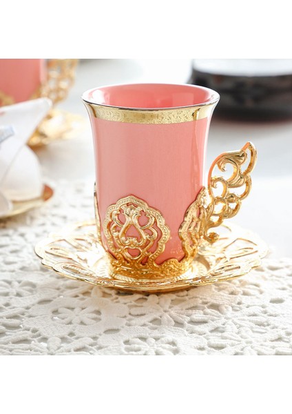 2/6 Adet Seramik Kahve Fincanı Ve Tabağı Set Luxuly Nordic Phnom Penh Fincan Fincan Seti Set Modern Basit Ev Süt Kupa Çay Bardak Hediye Setleri | Kupalar (Yurt Dışından) fiyatları