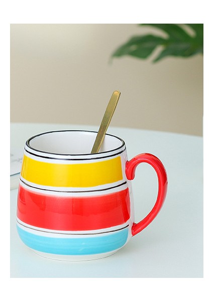 Nordic Kahve Fincanı Seramik Öğleden Sonra Çay Büro Sevimli Lüks Çevre Dostu Arapça Mate Kupası Seyahat Porselen As De Cafe Drinkware 50 | Teacup Tabak Setleri (Yurt Dışından) modelleri