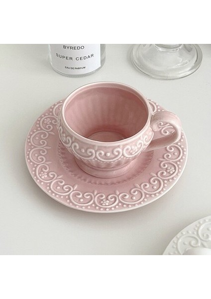 Porselen Avrupa Çay Kupası Vintage Öğleden Sonra Kahve Zarif Çay Bardağı Seti Ingilizce Yaratıcı Taza Desayuno Mutfak Ürünü Bs50Cc | Kahve Kupası Ve Tabak Setleri (Yurt Dışından)