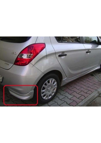 Hyundai I20 2009-2013 Arka Flap (Plastik)