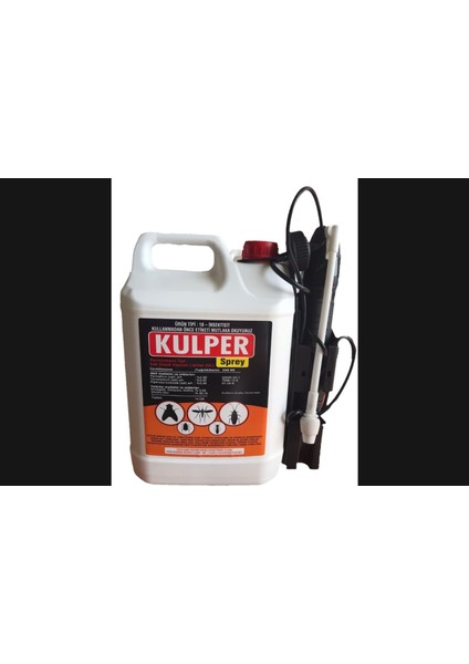 Kulper Hamamböceği Pire Karınca Karasinek Sivrisinek Genel Böcek Spreyi 5 lt + Otomatik Uygulama Pompası fiyatları