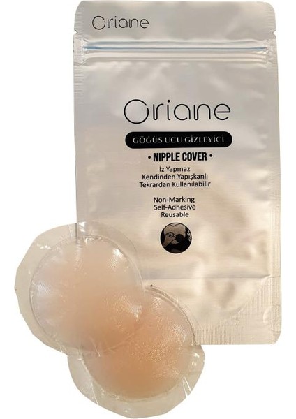 Göğüs Ucu Gizleyici Silikon Ten Yuvarlak – Nipple Cover 2'li Set modelleri