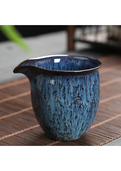 Yaratıcı Seramik Taşınabilir Temmoku Sır Fırın Çay Kupası Çay Filtresi Çay Süzgeci Çin Retro Kung Fu Chahai Çay Seti Aksesuarları | Teacups (Yurt Dışından)