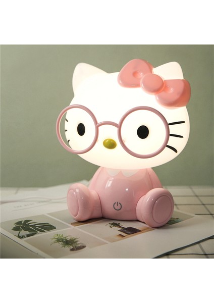 Sevimli Karikatür Hayvan Gece Işıkları Bebek Çocuk Yatak Odası Dekor Anime Led Işık Noel Hediyesi Başucu Ev Dekor Usb Gece Light | Led Gece Işıkları (Yurt Dışından)