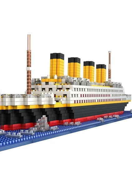 Titanic Setleri Cruise Tekne Gemi Modeli Yapı Taşları Rakamlar Oyuncaklar Elmas Mini Tuğla Kiti Oyuncaklar Çocuklar Için (Yurt Dışından)