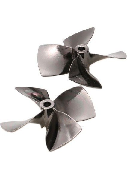 Model Tekne Siyah Pervane 4-Blade Çinko Alaşım Pervane Balıkçılık Cazibesi Tekne Parçaları Pozitif Pervane |Parça Ve Aksesuarlar (Yurt Dışından)
