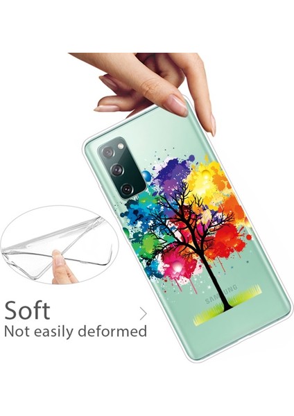 Galaxy S20 Fe Için Baskılı Imd Tpu Telefon Kılıfı (Yurt Dışından)