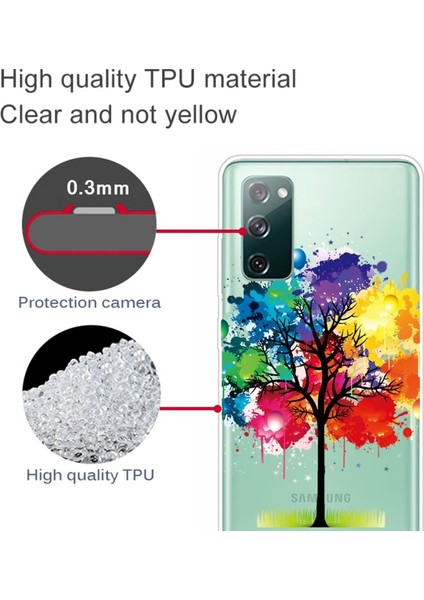 Galaxy S20 Fe Için Baskılı Imd Tpu Telefon Kılıfı (Yurt Dışından)
