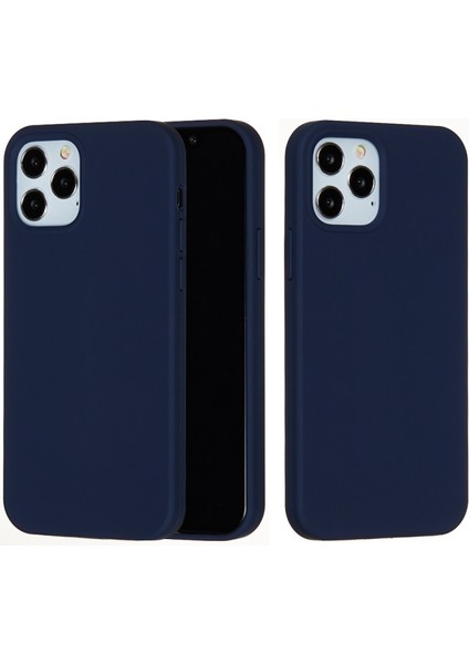 Apple Iphone 12 6.1 Inç Uyumlu Silikon Yumuşak Tpu Telefon Kılıfı - Lacivert (Yurt Dışından) indirimleri