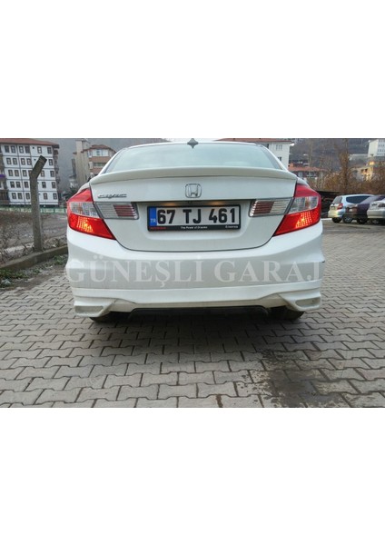Honda Civic Fd6 Egzoz Görünümlü Difüzör (Plastik) fiyatları