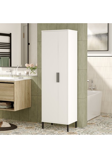 Daisy Çok Amaçlı Dolap Vileda Banyo Dolabı Beyaz Dy1-W fiyatları