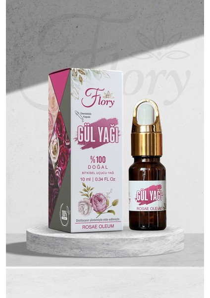 Flory Gül Yağı 10 ml