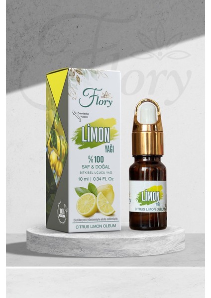 Flory Limon Yağı (Saf) 10 ml