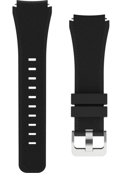 Huawei Watch Gt / Gt2 / Gt2 Pro / Gt3 - Honor Magic Watch 2 46MM - Samsung Gear Watch 46MM Silikon Kordon Kayış