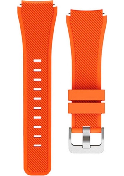 Huawei Watch Gt / Gt2 / Gt2 Pro / Gt3 - Honor Magic Watch 2 46MM - Samsung Gear Watch 46MM Silikon Kordon Kayış