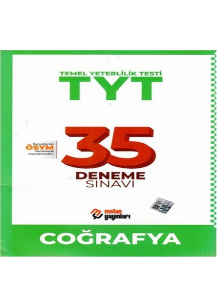 Metin Tyt Coğrafya Soru Bankası ve 35 Deneme