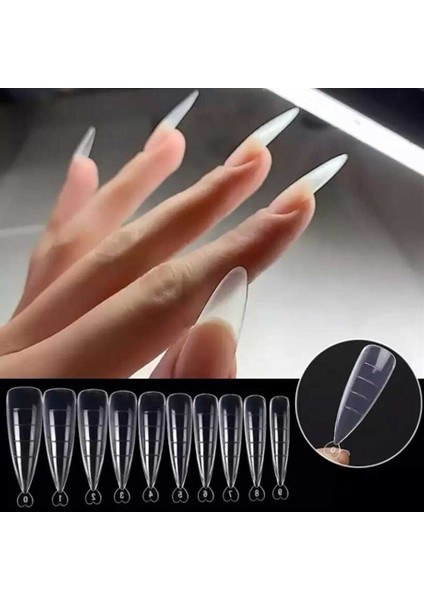 Stıletto Poly Gel Tips 120 'li