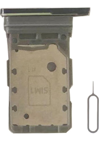 Çift Kart Tepsi Tutucu Telefon Samsung S21 5g Slot Soket Için Kart Yuvası Gümüş(Yurt Dışından)