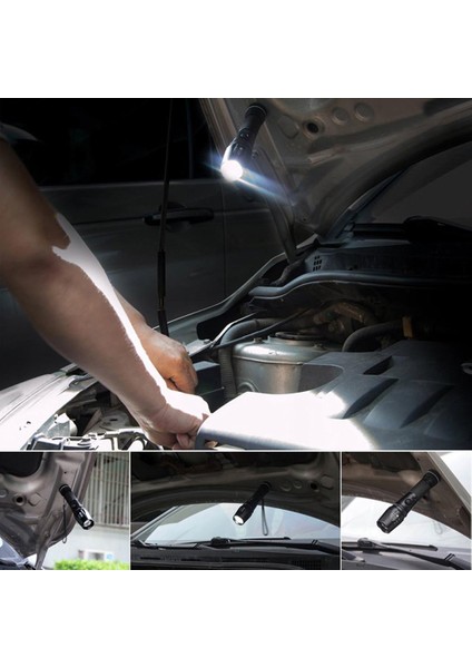 T6 Parlama Teleskopik Odaklama El Feneri Manyetik Kullanım 18650 Pil El Feneri (Yurt Dışından) indirimleri